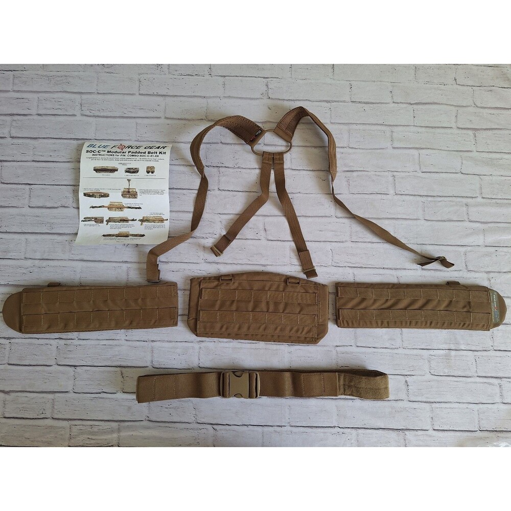 Blue Force Gear SOC-C Modular Padded Belt Kit